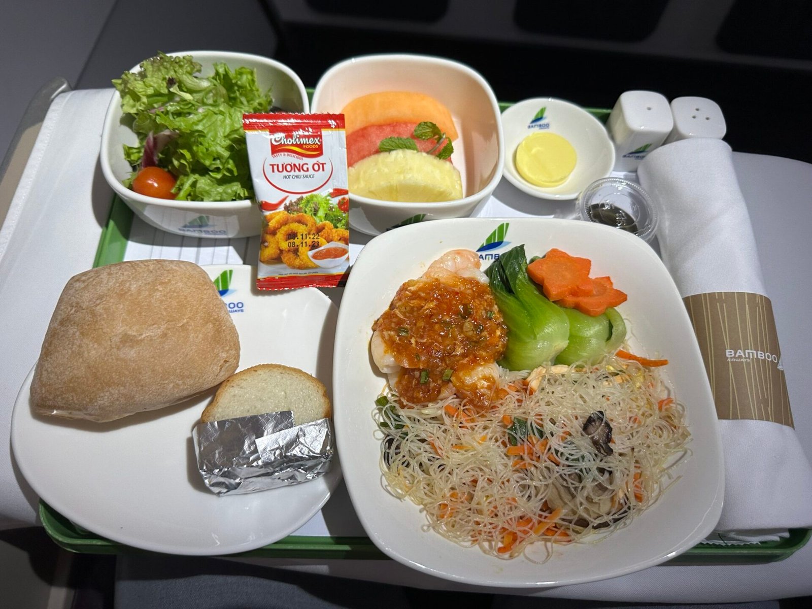 Flight Review QH308 SIN SGN Bamboo Airways Business Class The Seat