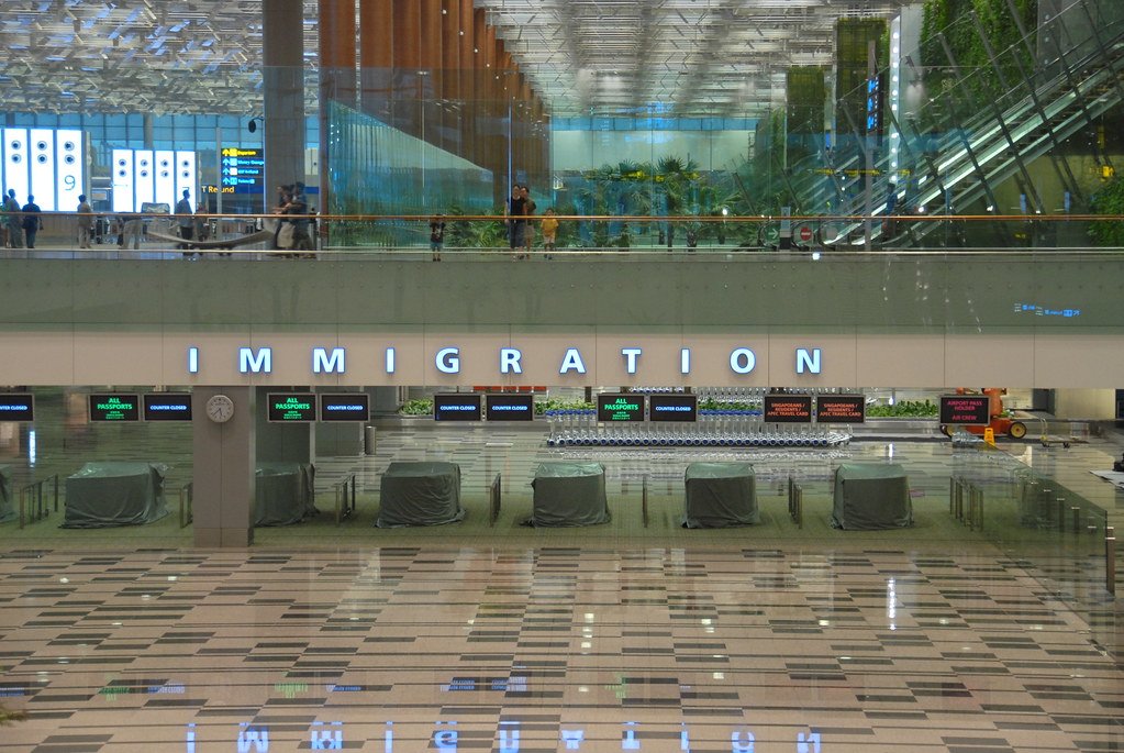 Changi T3 Immigration